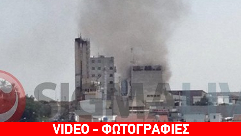 Κύπρος: Μαίνεται μεγάλη πυρκαγιά σε εργοστάσιο στην περιοχή ΣΟΠΑΖ